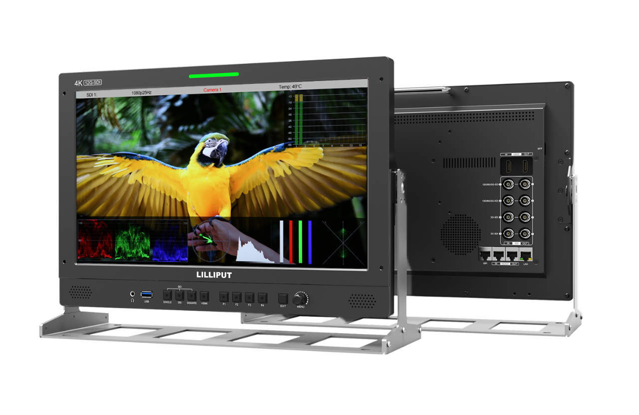 Lilliput Q15, 15.6", 12G SDI/HDMI2.0 Studio Monitor