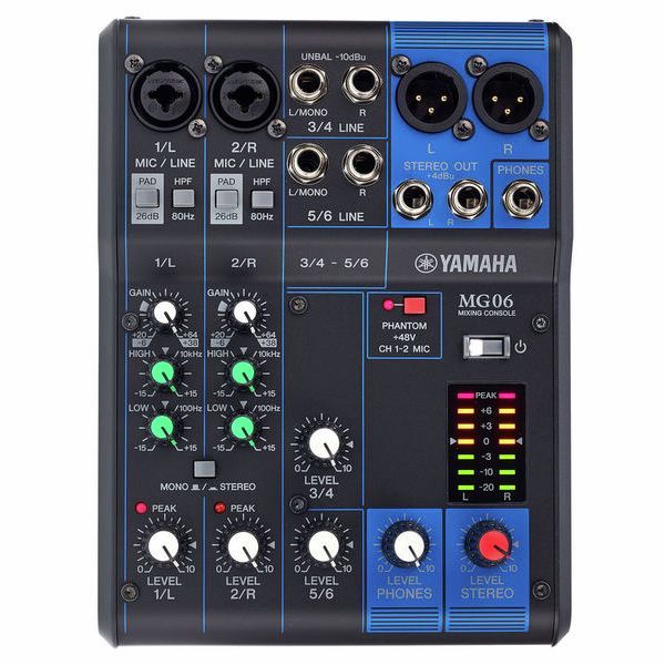 Yamaha MG 06 Compactmixer