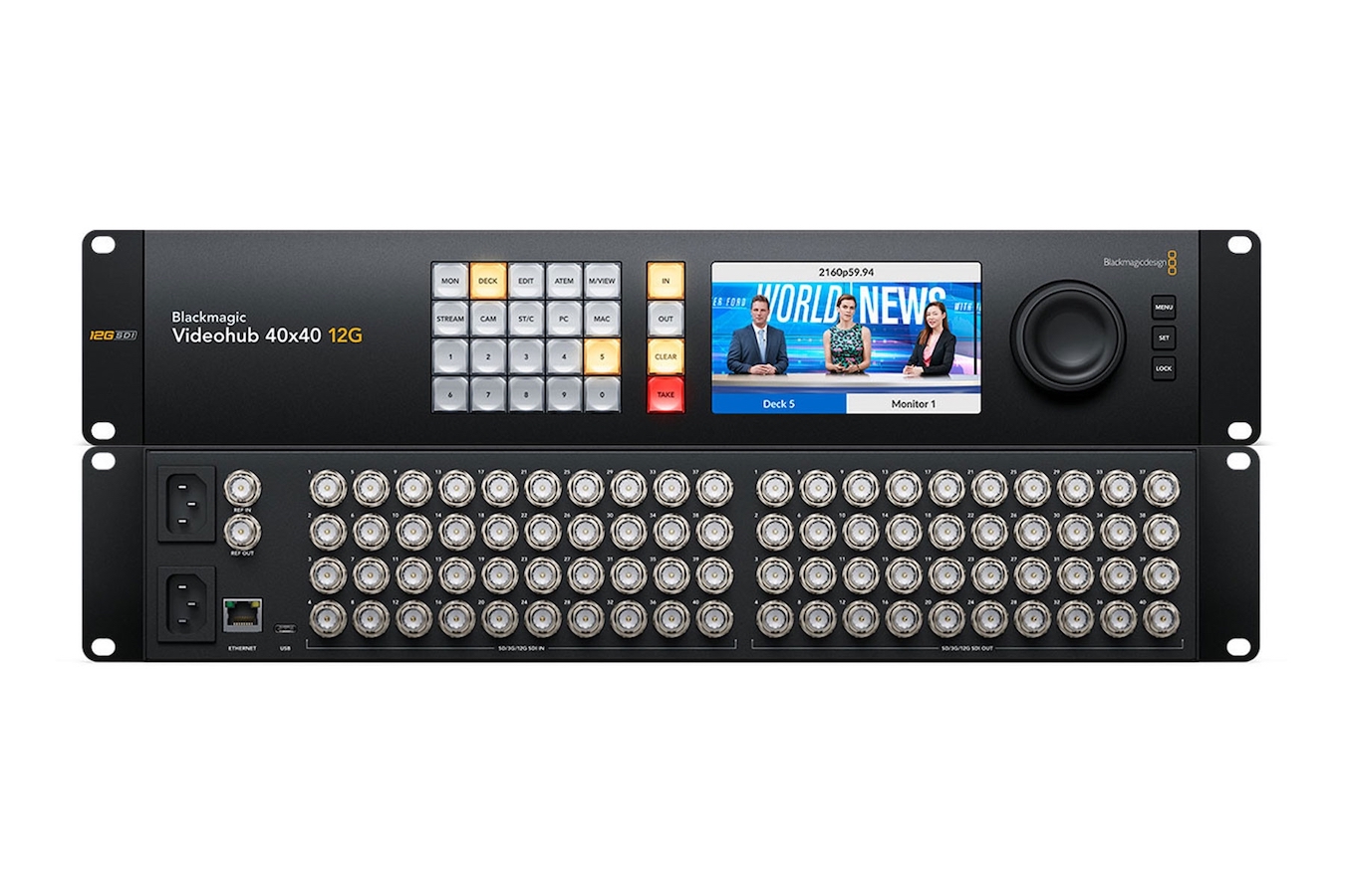 BMD 40x40, 12G SDI Videohub
