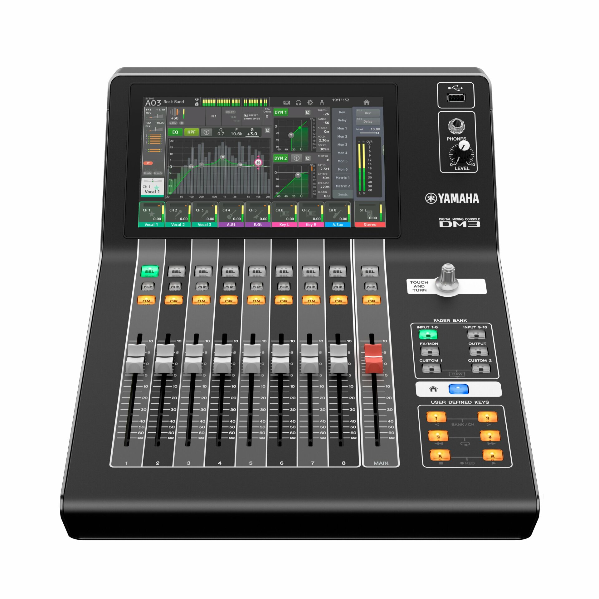 Yamaha DM3 Digitalmixer / Dante