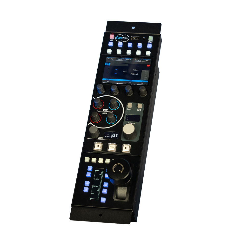CYANVIEW RCP with integrated iris joystick