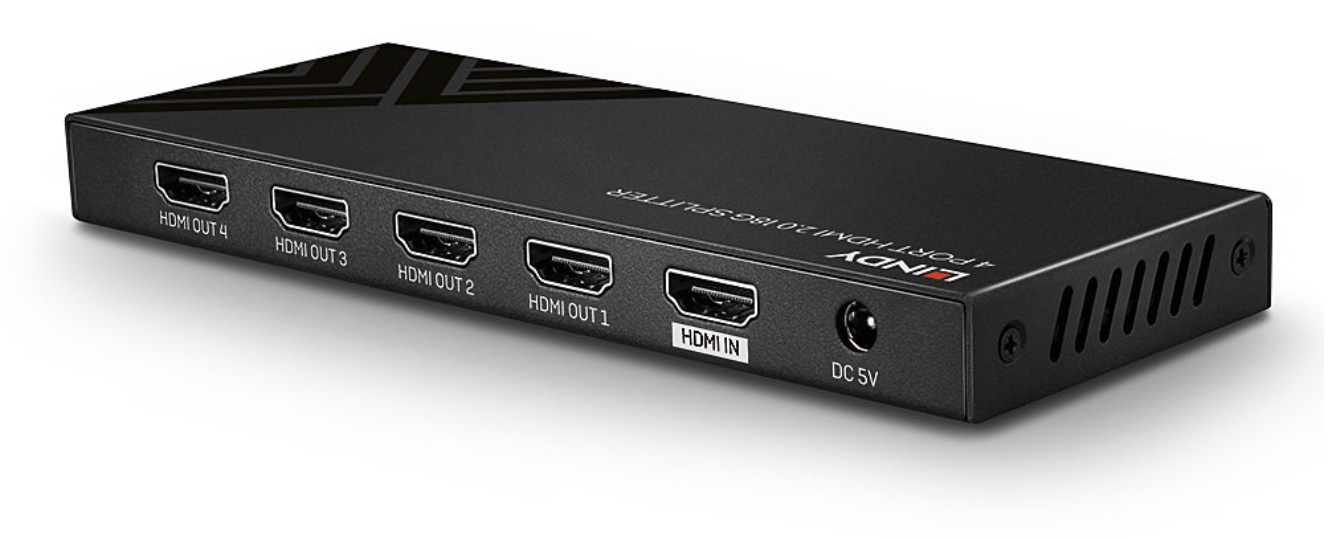 HDMI Split UHD 4:4:4 // 1 > 4 (Lindy)