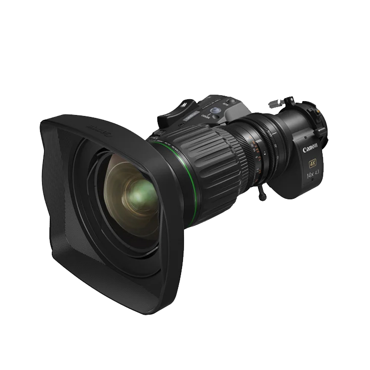 Canon CJ14ex4.3B 2/3" 14 Zoom 4K ENG Lens