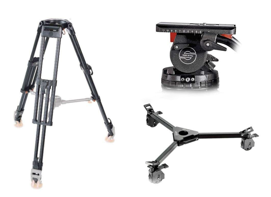 Tripod-Set Sachtler Video 25 Plus