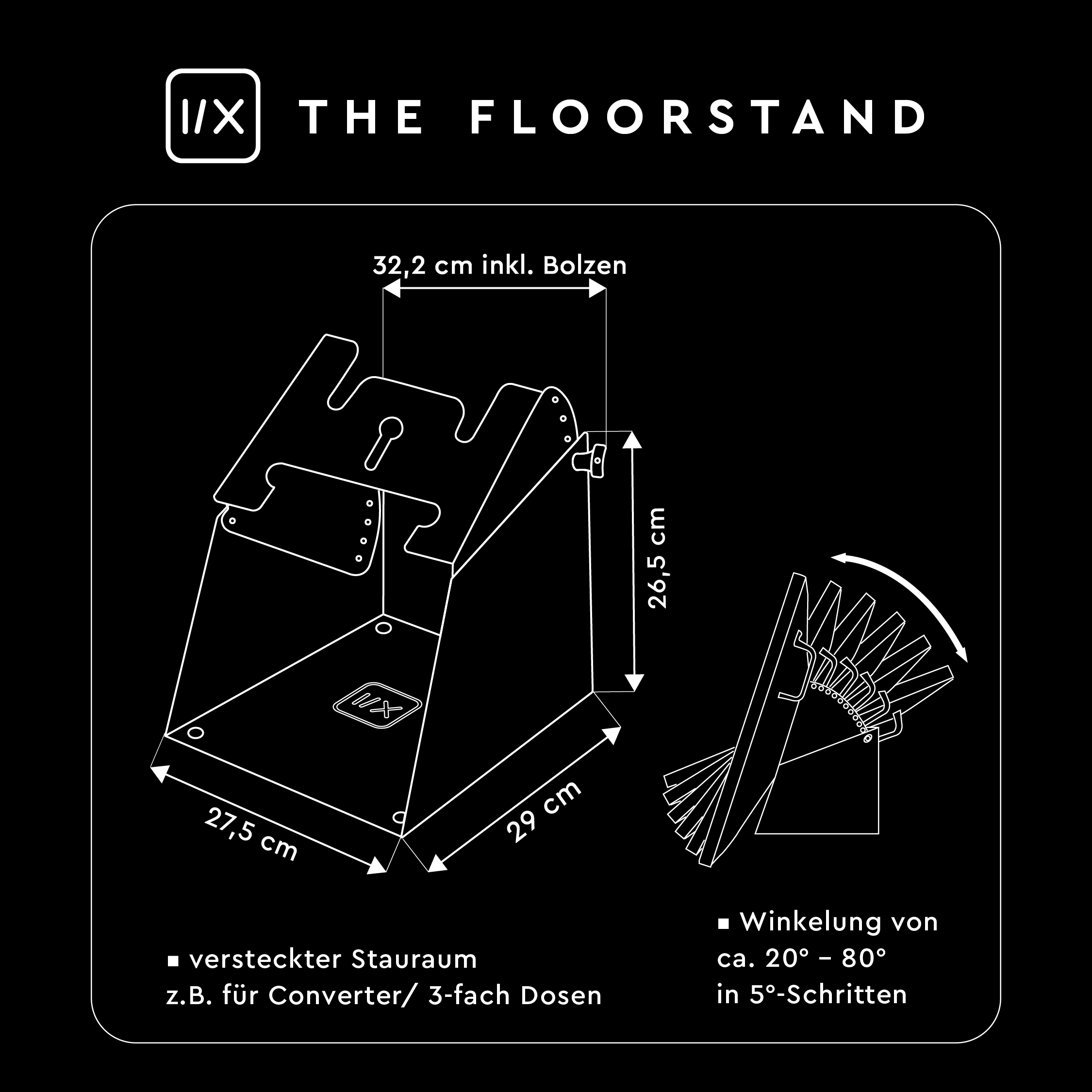 I/X the floorstand