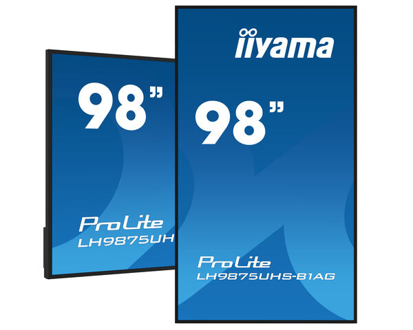 iiyama LH9875UHS 98", LED Display, UHD 3840x2160px