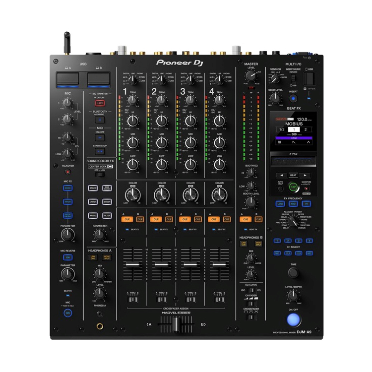 Pioneer DJ DJM-A9 -prof. 4ch Club/DJ-Mixer