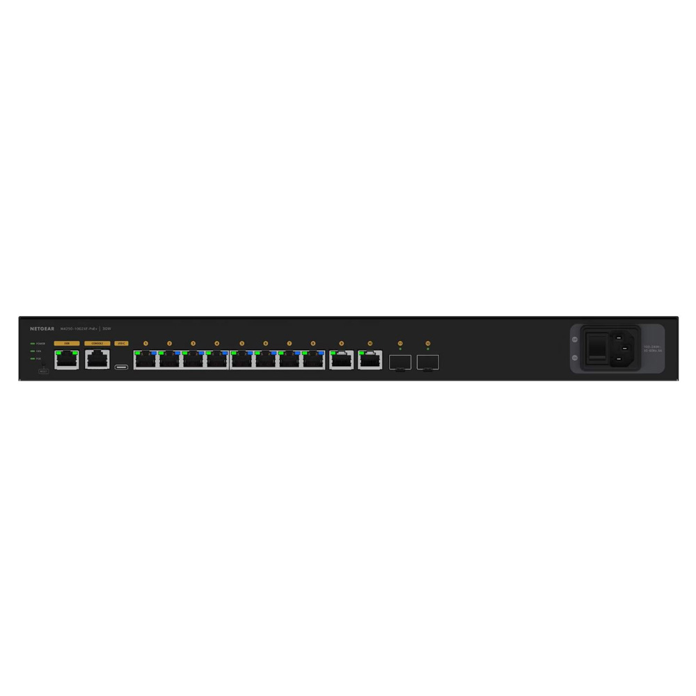 Netgear M4250-10G2XF-PoE+ 10 Port + 2x SFP+