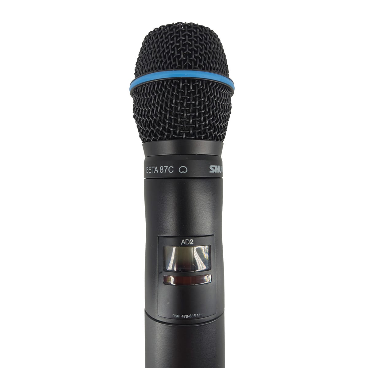 Shure Axient AD2 Digital-Handheld Transmitter Beta 87C black